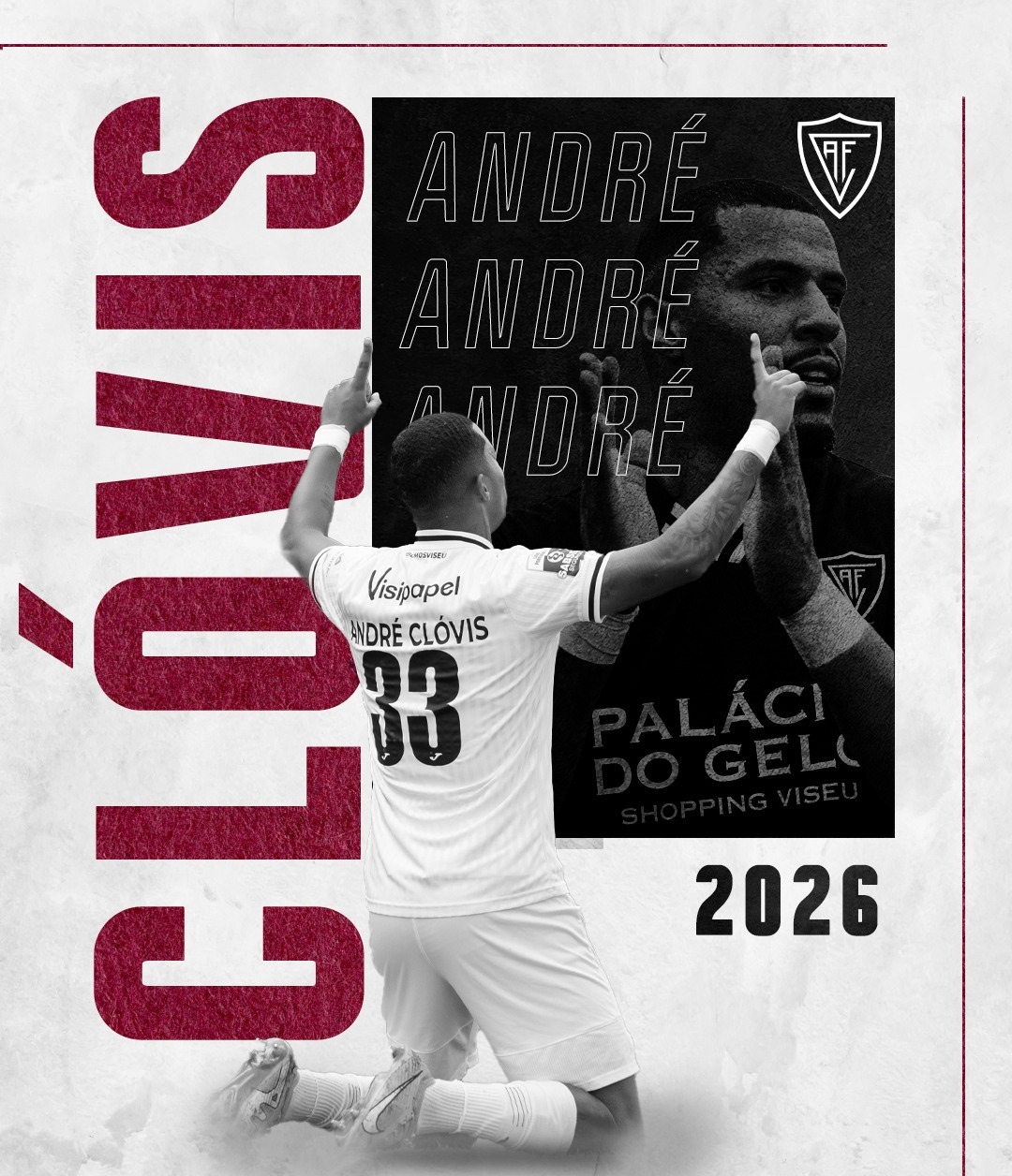 André Clóvis é viriato até 2026