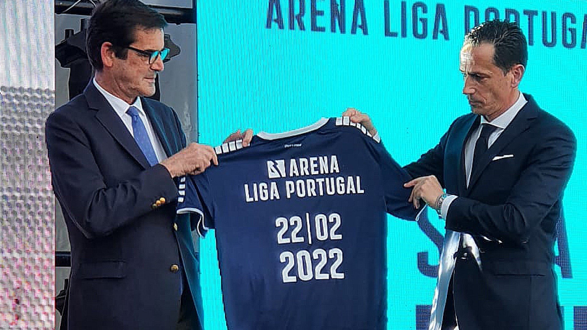 Lançamento da primeira pedra da Arena Liga Portugal