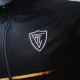 CASACO FATO TREINO PRETO E DOURADO