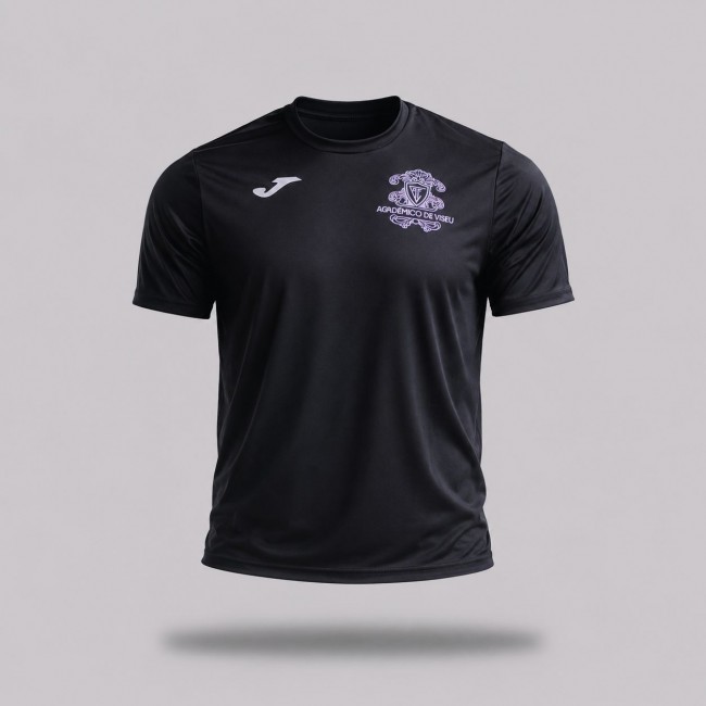 T-SHIRT JOMA TILES LINE PRETA 