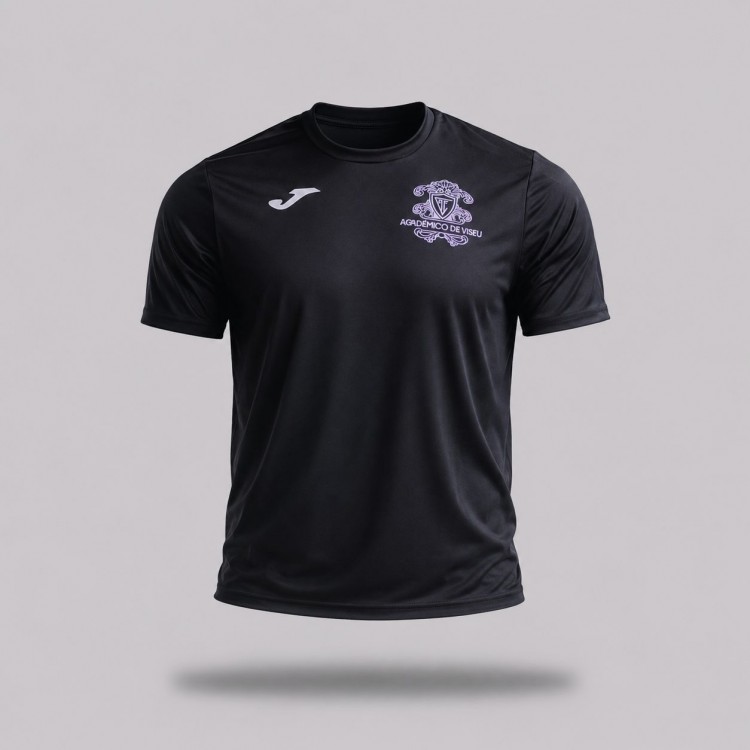 T-SHIRT JOMA TILES LINE PRETA 